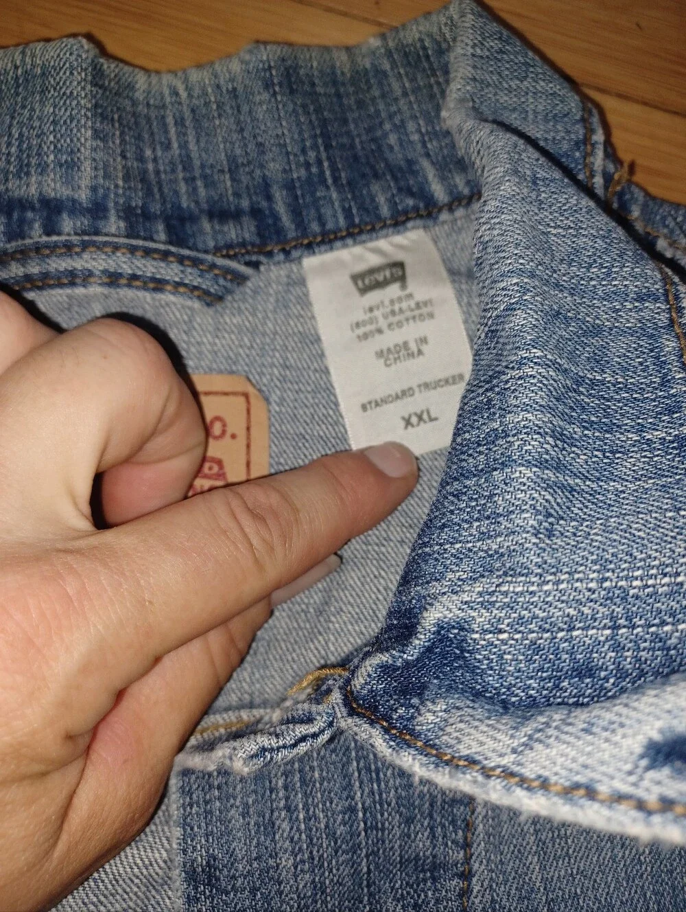 Levi's Light Wash Denim Trucker Jacket